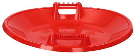 Ski-Frisbee 25 Zoll – Rodel-Disc für Pisten & Abfahrten – Große Ausführung – Outdoor Winterspaß für Erwachsene & Kinder
