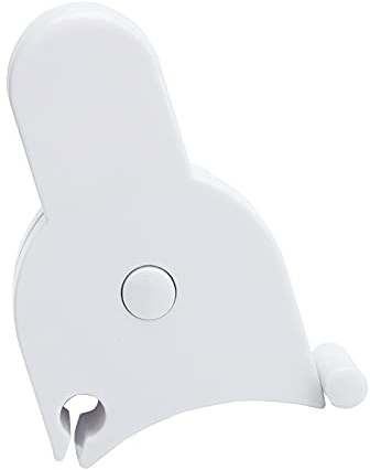 Generic Nastro Misuratore Bifacciale Misura Retrattile Accurata per i Progressi Nella Perdita di Peso in Plastica PVC Fitness 1 unità (Nastro graduato su un lato in cm e sull'altro in)
