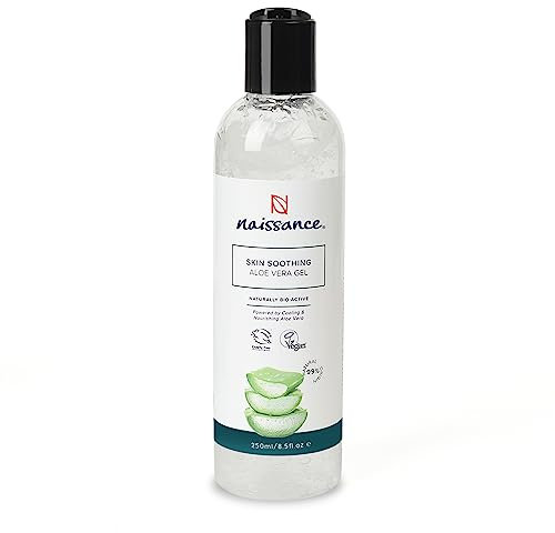 Naissance Gel de Aloe Vera (No. 707) 250ml - Refrescante, Calmante e Hidratante, Aftersun, Para Todo Tipo de Piel, Rostro, Cuerpo y Cabello