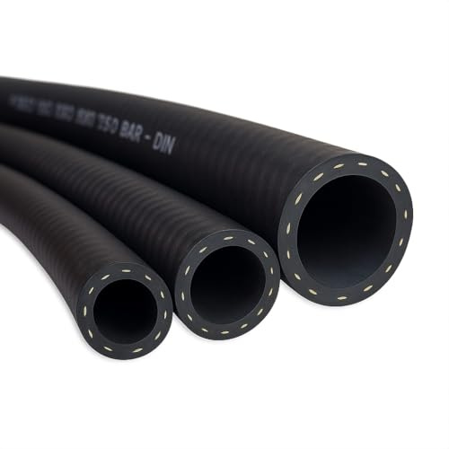 Fittingstore - METERWARE - Kühlerschlauch DIN 73411/96, EPDM Kühlwasserschlauch Wasserschlauch Heisswasserschlauch Autogas Heizungsschlauch KFZ Gummi Schlauch -40 bis 125°C (Innen x Außen: 18 x 25 mm)