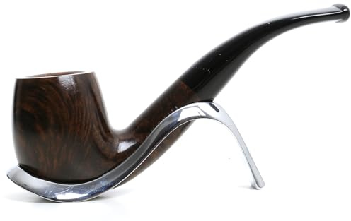 Pipa Savinelli One Starter Kit finissaggio liscio in legno di radica, foro 9mm, Modello 601, completo di astuccio, scovolini, curapipe e filtri in carbone attivo