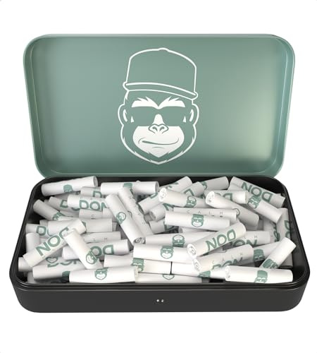 CALM DON® Active Filter | Premium Aktivkohlefilter slim ø5.9mm mit Kokosaktivkohle [100 Filter]