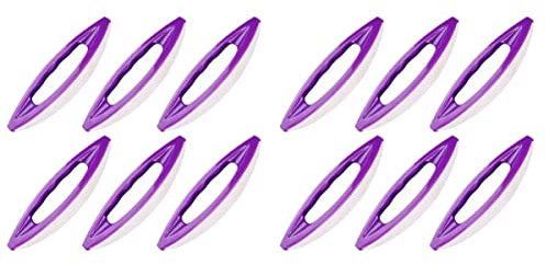 FRCOLOR 12pcs Professional Nail Art Brush for Polishing and Waxing Essential Nail Art Tool for Diy Manicure and Pedicure at Home Salon