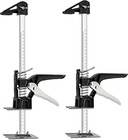2 Packungen arbeitssparender Arm Jack, 39,5 cm multifunktionale Möbelheber Wagenheber, Tragkraft 299,4 kg Möbelheber Wagenheber Werkzeug, einfach zu bedienen, für Vater Ehemann Männer