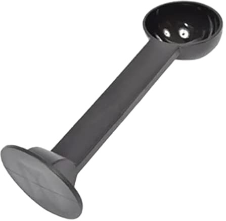 Quailitas Coffee Measuring Scoop [Black] for De'Longhi Coffee Machine Measuring Spoon Scoop, BPA-Free, Food-Safe Ground Coffee Tamper for De'Longhi Scultura Distinta Dedica – Measuring Spoon Sets