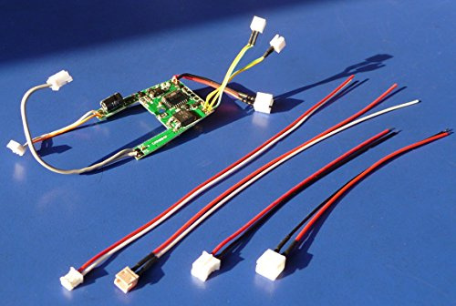 Generisch Slotcar Kabel 4er Set mit Steckverbinder für Carerra 124 & 132 Digitaldecoder