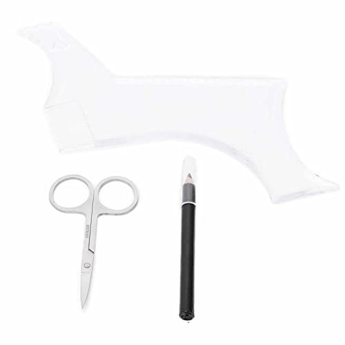 ANKROYU 3-teiliges Bartformungs-Werkzeugset Für Männer, Professionelle Bart-Styling-Werkzeuge, Scherenkammstift, Bartformungskamm, Geeignet Für Die Bartrasur Und Das Haarstyling