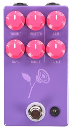 JHS Pedal de distorsión violeta, morado