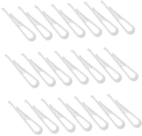 CHILDWEET 200pcs Plastic Shirt Clamps Home Shirt Clamps Sleepwear Clips Apron Clips Clothes Pins