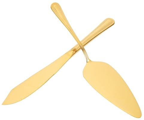 WEKADRIN Coltello e Spatola per Torte in Acciaio Taglio Preciso e Decorazione Professionale per Mousse Biscotti e Dolci Facile da e Riutilizzabile per Cucina e