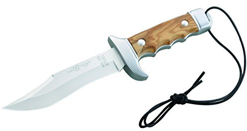 Nieto 1010223810 Messer Bowie Olivenholz-Schalen Gesamtlänge: 20.7cm, Holz, Braun