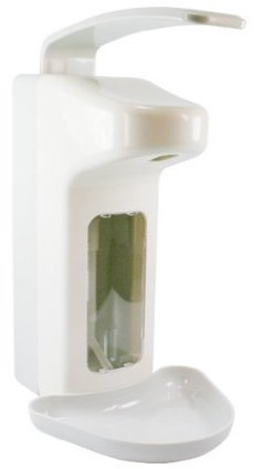 BASIC PLUS 1 Wandspender für 500 ml Flaschen Seifenspender Spender Desinfektionsspender