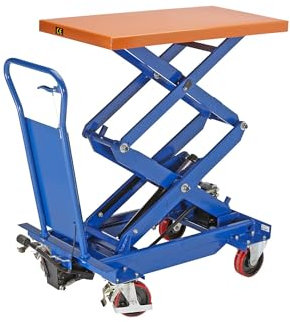 kaiserkraft | Vielzweckwagen en plastique-dimensions : 610 x 470 x 865 mm | 3 étages | 2 cuves noir