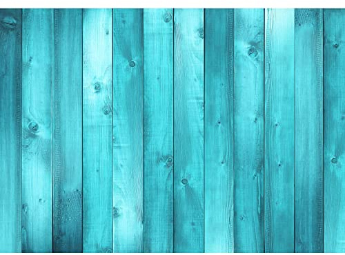 Runa Art Papier peint intissé 396 x 280 cm Mur en bois | Toison Décoration Murale Salon Chambre á Coucherr | Fabrication Allemande | bleu 9475012b