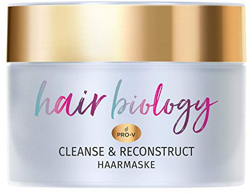 Hair Biology Cleanse & Reconstruct Haarmaske, Bei Fettigem Ansatz Und Geschädigten Spitzen, 160ml