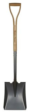 Kent & Stowe Carbon Steel Square Mouth Shovel FSC-100 percent