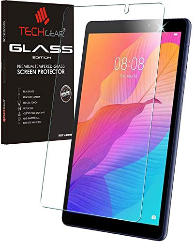 TECHGEAR GLASS Edition Screen Protector for Huawei MatePad T8, Genuine Tempered Glass Screen Protector [9H Toughness] [HD Clarity] [Scratch-Resistant] [No-Bubble]