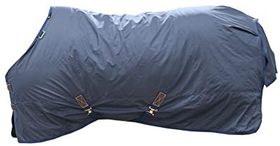 Kentucky Horsewear - Winterdecke für Pferde - All Weather Hurricane - Navy - 145-6’6 150 g
