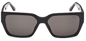 GUESS Unisex GU7916 Sonnenbrille, Shiny Black, 55