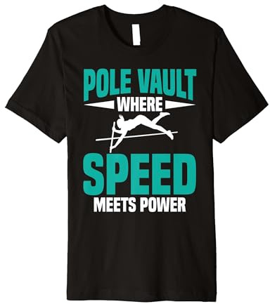 Pole Vaulting Spikes Men Shoes Gloves Training Pole Vault Premium Tri-blend T-Shirt