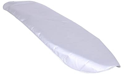 QUMIIRITY Bügelbrettbezug Aus Hitzebeständigem Material Silberbeschichtung 130 x 50cm Großer Verdickter Ersatzbezug Für Dampfbügeleisen Bügelbrett Schutzabdeckung