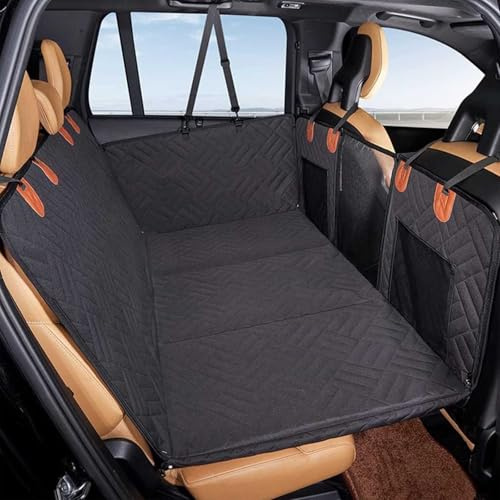 WBWBB Dog Car Seat Cover for VW Golf VIII VI V IV III II I MK 8 7 6 5 4 3 R GTE/GTI/GTD/Clubsport 45, Dog Hammock Scratch Proof Nonslip Back Seat Protector for Cars Scratchproof Nonslip,Black