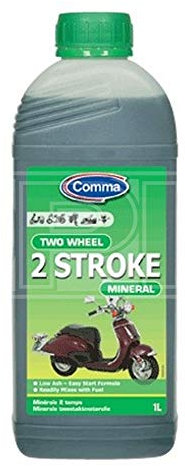 Comma TST1L Two Wheel 2 Stroke Mineral, 1 Liter, Black