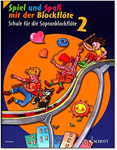 Spiel und Spaß mit der Blockflöte Band 2 - Neuausgabe von Gudrun Heyens und Gerhard Engel - Schule für die Sopranblockflöte (barocke Griffweise) - mit Notenklammer ED21552 9783795747008