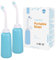 CROING-2 STK. 500 ml Reise Bidet, Po Dusche, Easy-Bidet, Intim-Dusche für Periode, Wochenbett （ Grün）