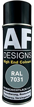4 in 1 RAL 7031 Blaugrau Dickschichtlack Lack Spray Spraydose