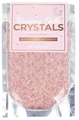 Gift Republic Healing Bath Crystals, Pink