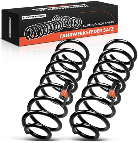 Frankberg 2x Muelles de chasis Muelles de suspensión Compatible con M.e.g.a.n.e II BM0/1 CM0/1 M.e.g.a.n.e II Berlina LM0/1 Replace# 8200276539