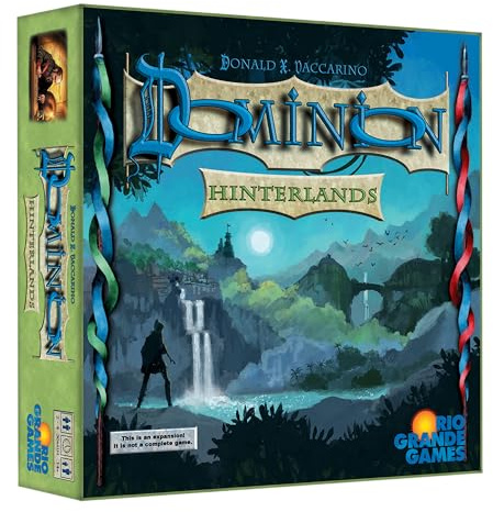 Dominion: Hinterlands 2nd Edition - Brettspiel-Erweiterung von Rio Grande Games 2-4 Spielern - 30 Minuten Spielzeit - Brettspiele für Familienspielabend - Teenager & Erwachsene ab 14 Jahren -