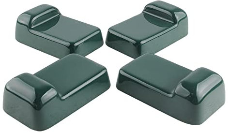 KAMaster BBQ Ceramic Feet Shoes For Big Green Egg,Grill Shoes Big Green Egg,Kamado Grill Joe Base Feet Accessories Part Used to Raise Grill Table Outdoor and Garden(4 Shoes of set not for minimax bge)