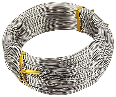 Draht Edelstahl,Edelstahldraht,Draht Zum Basteln,Edelstahldraht (0.8mm/100M)