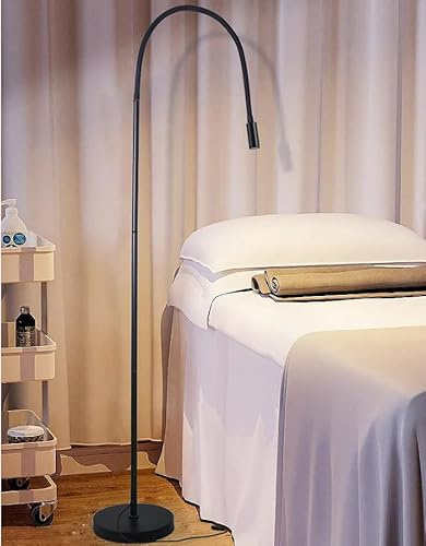 UV Light für Lichthärtenden UV Wimpernkleber | 5W Flexibler Schwanenhals mit einer Länge von 70cm | LED Wimpernlampe | Kleber Ausgehärtet in 1-3 Sekunden | Mit Fußpedal