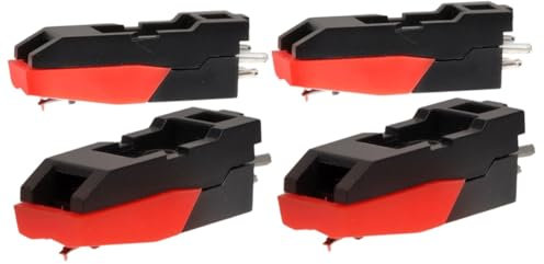 ibasenice 4 Pièces Aiguille D'enregistrement Platines Vinyles Tourne-disque Vinyle Abdos Pick-up