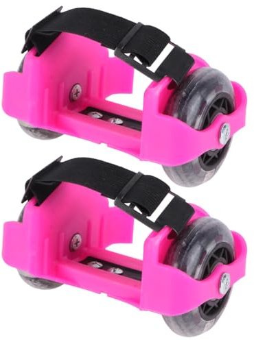 Scarpe da skate regolabili con luce per bambini, materiale PU e ABS, pattini a rotelle all'aperto per bambini, divertenti e sicuri, perfette per esercizio e gioco