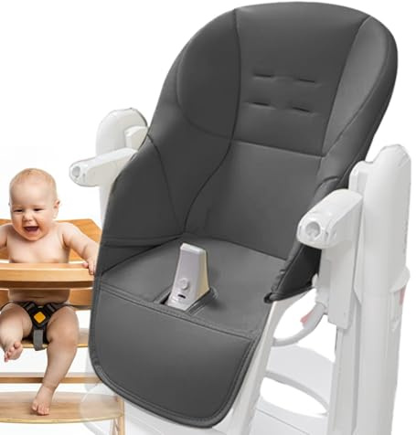 Baby Hochstuhl Kissenbezug, Sitzverkleinerer Für Hochstuhl, Baby Esszimmerstuhl Sitzkissen PU-Leder Hochstuhl Sitzauflage, Verschleißfestes Universeller Hochstuhl Bezug