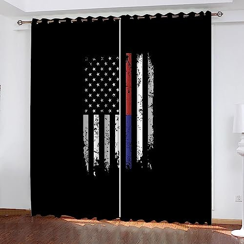 Vorhang, Kinderzimmer, 3D Schwarze Fahne 280 (B) X 300 (H) cm Kindervorhänge Mit Ösen, Polyestervorhänge, Wärmeschutzvorhang, Blickdichter Vorhang Mit Ösen, Kindervorhänge Für Wohnzimmer, Sch0