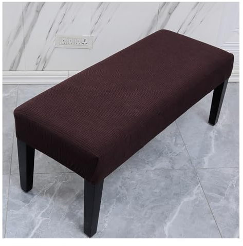 moismk Universal-Bezug für Esszimmer-Bank, Stretch Dining Bench Cover, Elastische Stretch Husse für Hotel, Bankett, Restaurant, Wohnzimmer, Schlafzimmer(#10)
