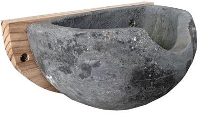 Selections Concrete House Martin Bird Nest Box Rounded Half Cup Nester