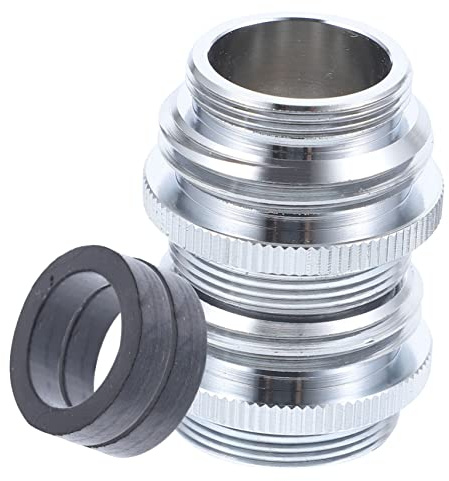 YARNOW 2 Stück Schnellanschluss Wasserhahnadapter 22-24mm Außengewinde Garten Und Küchen Schlauchverbinder Für Bewässerung Und Waschbecken