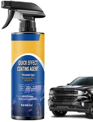 120 ml Car Quick-acting Agent Spray de recubrimiento de alta protección para coche, multiusos, recubrimiento rápido, restaura el brillo del coche y la protección de larga duración