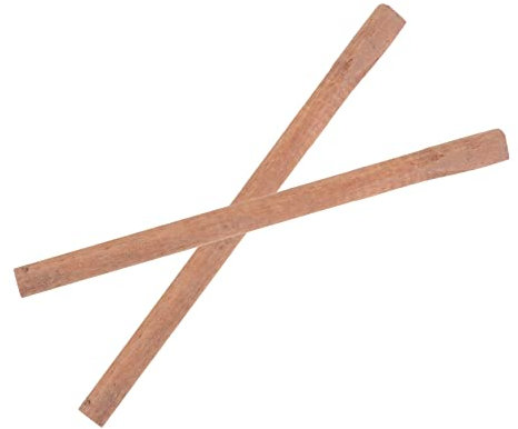 HOMOCONO Manico in Legno Per Accetta 2 Pezzi Antiscivolo e Facile Da Installare Adatto Per Campeggio e Lavori Falegnameria Manico Quadrato Da 50cm