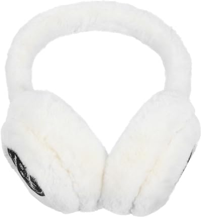 FOMIYES Wireless Plush Earmuffs with Headphone Function Winter Warm Music Ear Covers for Women and Men Comfortable Soft Sound Enabled Ear Warmers for Outdoor Use