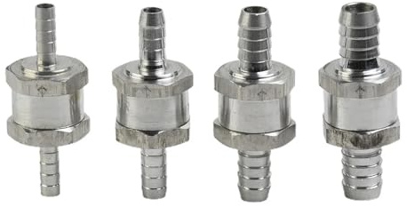 Válvula de retención de combustible, Válvulas de retención combustible en línea for gasolina, aceite vegetal biológico, parafina, queroseno, válvula(12mm)