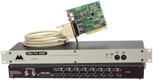 Pinnacle Delta 1010 7.1-Kanal-PCI-Soundkarte (7.1-Kanal, 24-Bit, 109dB, 24-bit/96kHz, 20-22000Hz, PCI)
