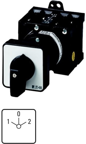 Eaton Eaton Moeller Series T3 Nockenschalter, 3-polig / 32A, 690V (Volts), 3-phasig, 3-Stufen, 60°-Wurfwinkel