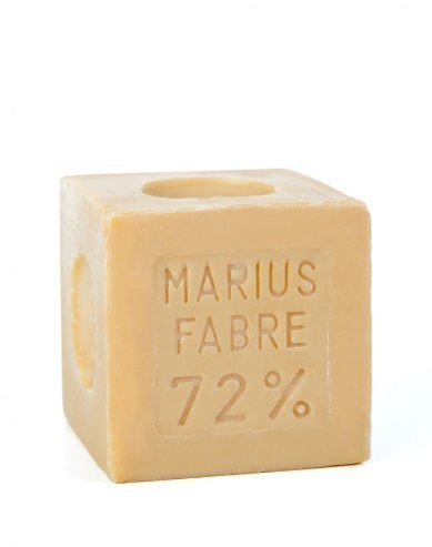 Weiße Würfelseife 72%, Savon de Marseille, Nature, Marius Fabre, Palmöl, 400 g